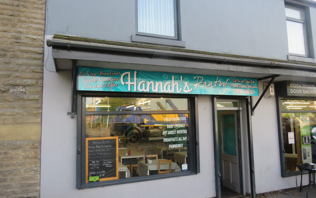 Popular Café Business, located in the heart of Little Lever