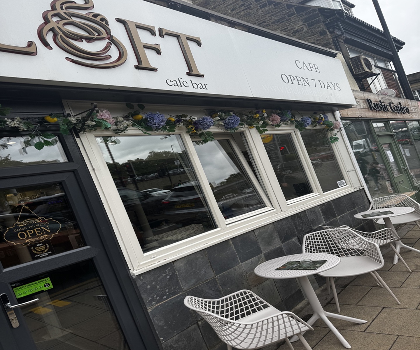 Charming, Family Run Cafe Business, located in the heart of Bingley